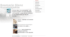 Desktop Screenshot of kunstobjekte.ch